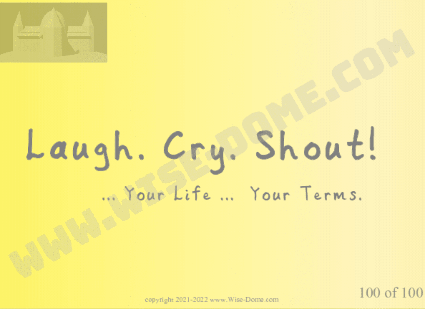 Vitality00003 -Laugh. Cry. Shout!
