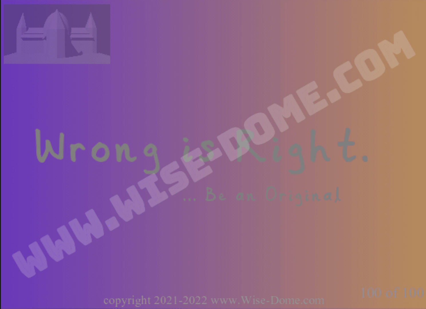 Exotic00004 -Wrong is Right