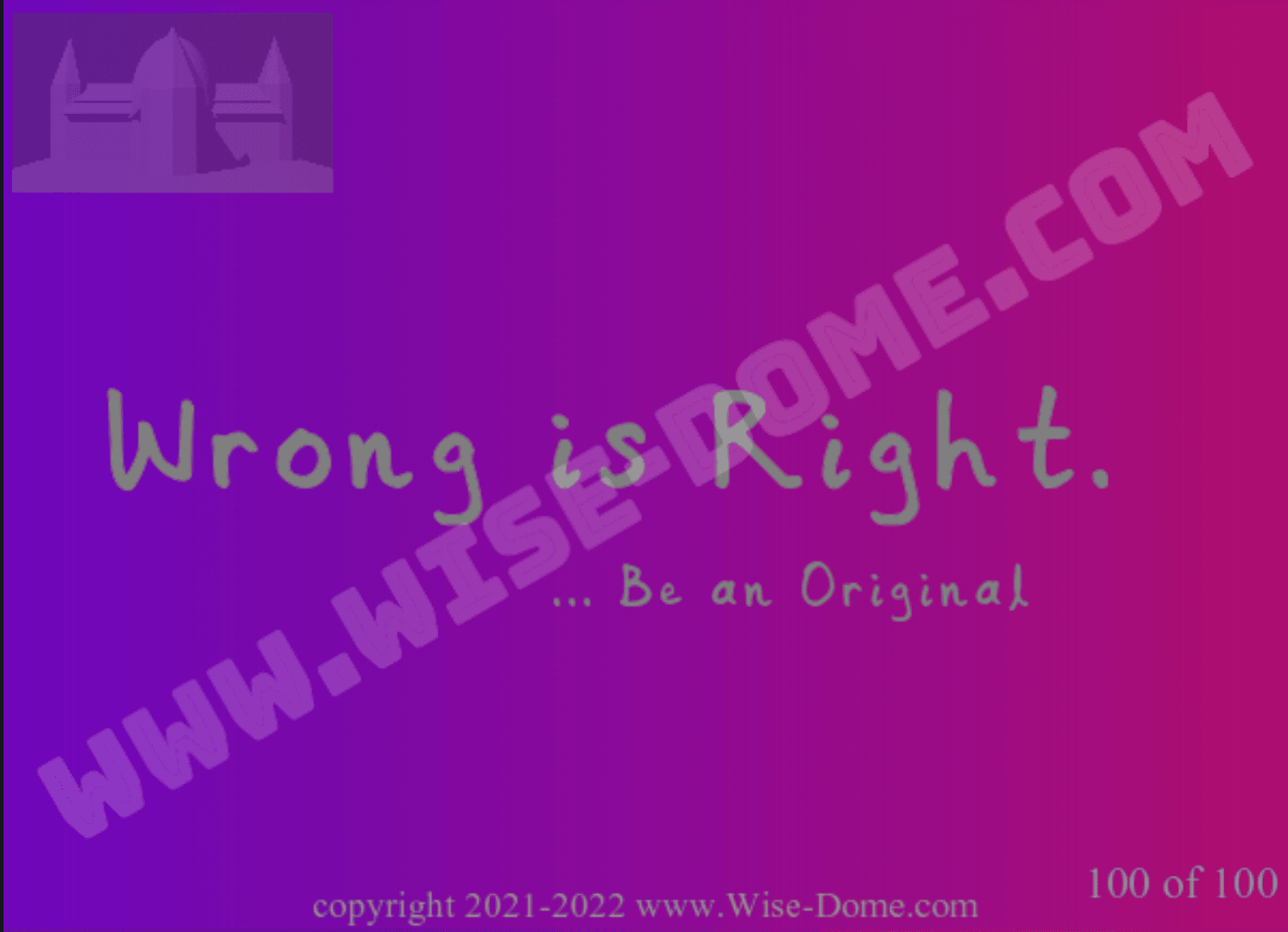 Regal00004 -Wrong is Right